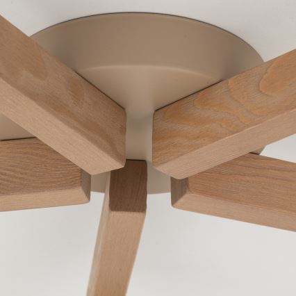 Brilagi - Površinski montiran stropni luster LATTE SABIA 5xE27/60W/230V sosna/bijela