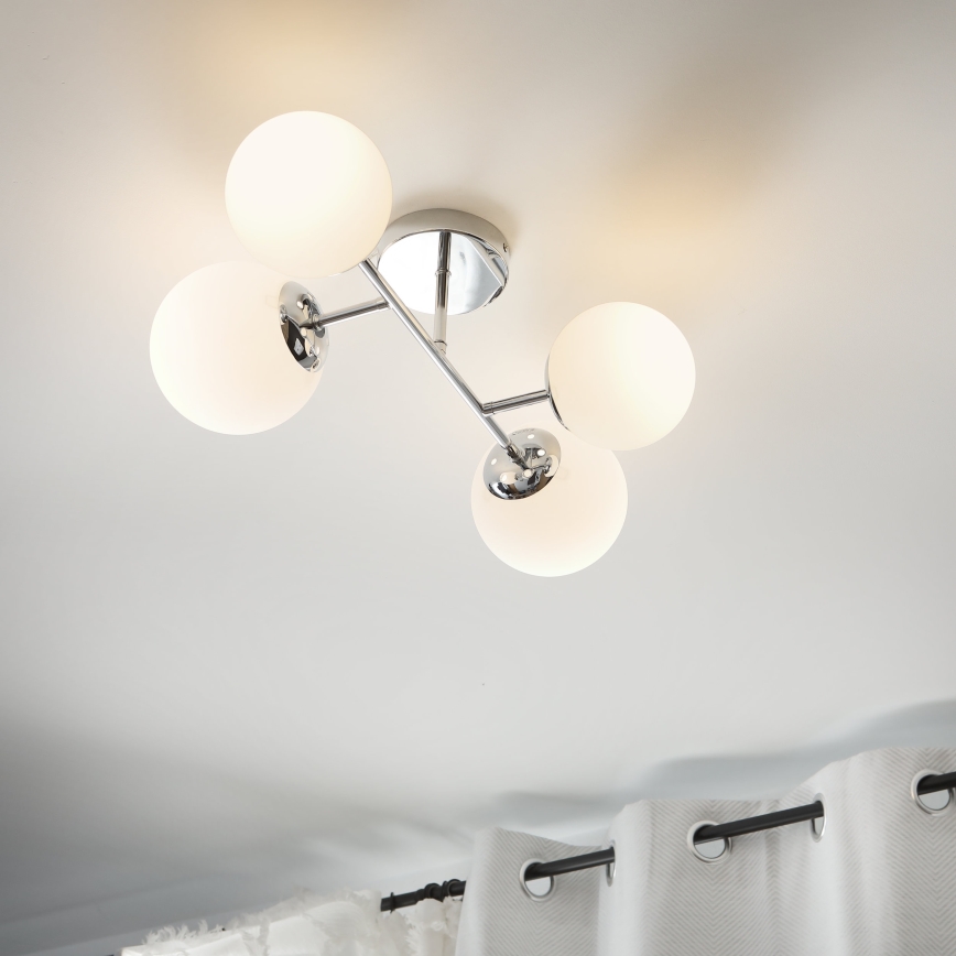 Brilagi - Površinski montirani luster MALONY 4xE14/20W/230V, sjajni krom