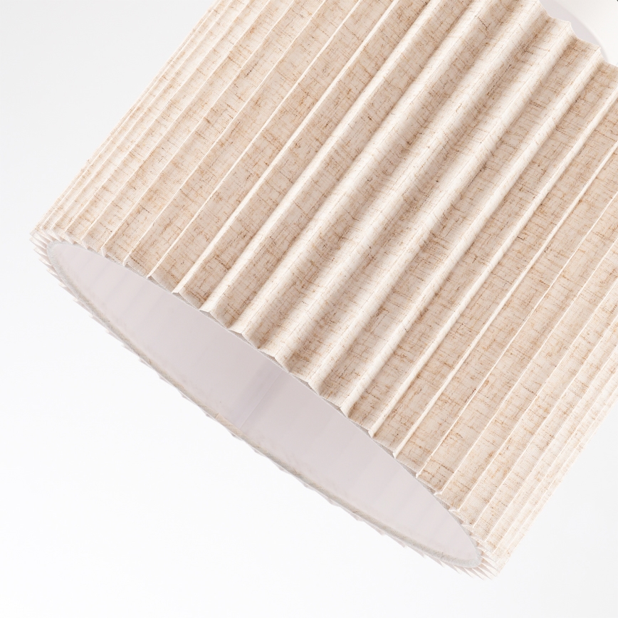 Brilagi - Površinski montirani stropni luster NORDIC WAVE 1xE27/15W/230V Ø 32 cm lan/bijela