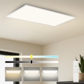 Brilagi - prigušiva LED stropna svjetiljka SLIMFRAME LED/80W/230V 120x60 cm 3000-6000K bijela + daljinski upravljač