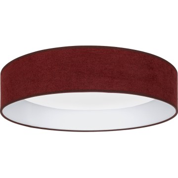 Brilagi - Prigušiva LED stropna svjetiljka VELVET SMARTIX STARS LED/24W/230V 3000-6000K Ø 45 cm bordo Wi-Fi Tuya Beacon + daljinski upravljač