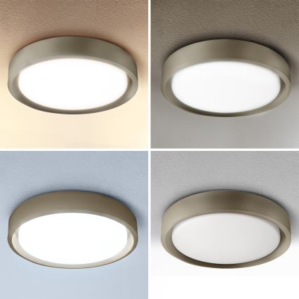 Brilagi - LED prigušivo stropno svjetlo MATTEO LED/48W/230V 3000-6500K Ø 41 cm taupe + daljinski upravljač