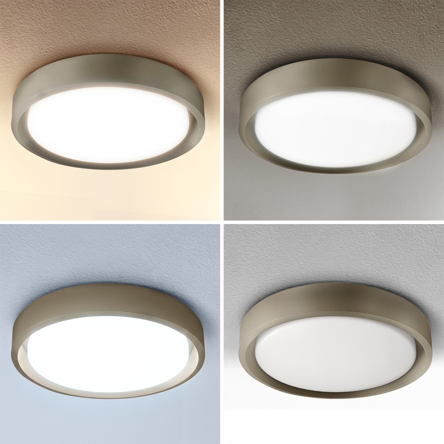 Brilagi - LED prigušivo stropno svjetlo MATTEO LED/48W/230V 3000-6500K Ø 41 cm taupe + daljinski upravljač