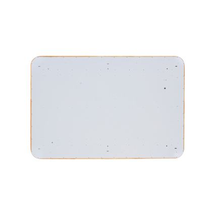 Brilagi - LED prigušivo stropno svjetlo MOLINA SQUARE LED/128W/230V 3000-6000K hrast 90x60 cm + daljinski upravljač