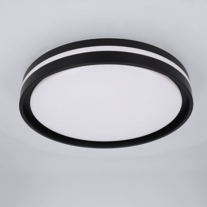 Brilagi - LED prigušiva stropna svjetiljka NAOMI LED/48W/230V 3000-6500K Ø 39 cm crna + daljinski upravljač