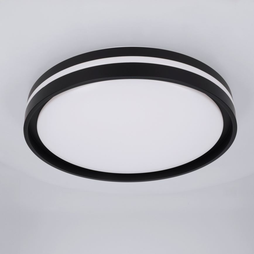Brilagi - LED prigušiva stropna svjetiljka NAOMI LED/48W/230V 3000-6500K Ø 39 cm crna + daljinski upravljač