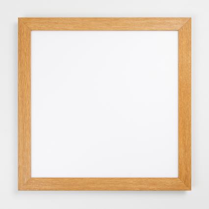 Brilagi - LED stropno svjetlo s mogućnošću prigušivanja SLIMFRAME WOOD LED/58W/230V 64x64 cm 3000-6000K smeđa + daljinski upravljač