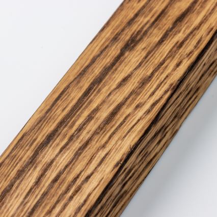 Brilagi - LED stropna svjetiljka SLIMFRAME WOOD s mogućnošću prigušivanja LED/58W/230V 64x64 cm 3000-6000K smeđa + daljinsko upravljanje