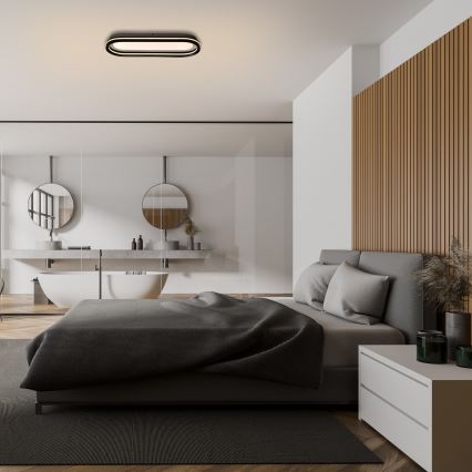 Brilagi - LED stropna svjetiljka TRIVARO s mogućnošću prigušivanja LED/85W/230V 3000-6000K 20x60 cm + daljinski upravljač