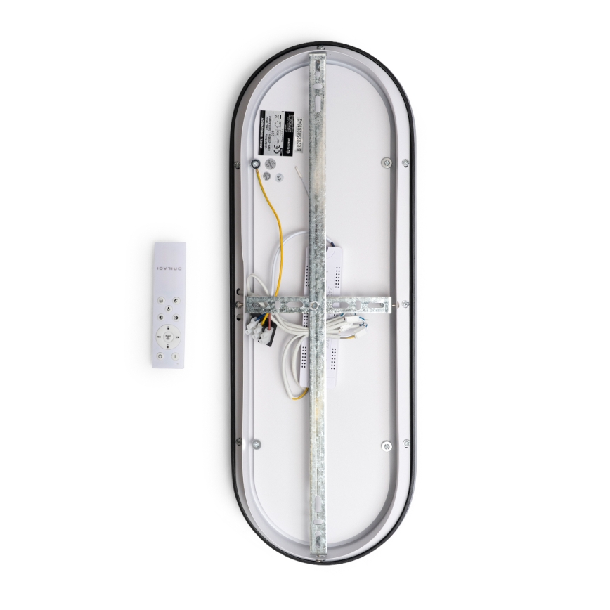 Brilagi - LED stropna svjetiljka TRIVARO s mogućnošću prigušivanja LED/85W/230V 3000-6000K 20x60 cm + daljinski upravljač