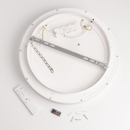 Brilagi - LED prigušivo stropno svjetlo FALCON LED/80W/230V 3000-6500K Ø 60 cm bijela + daljinski upravljač