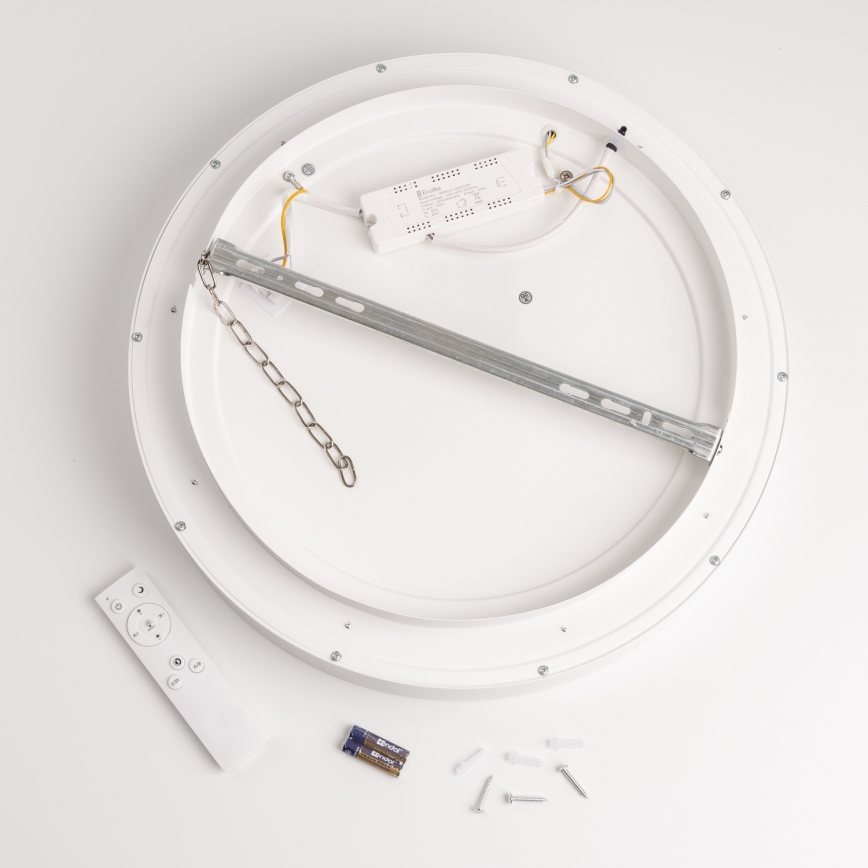 Brilagi - LED prigušivo stropno svjetlo FALCON LED/80W/230V 3000-6500K Ø 60 cm bijela + daljinski upravljač