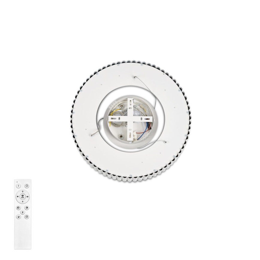 Brilagi - viseći LED luster s mogućnošću prigušivanja na sajli FALCON MODERN LED/30W/230V 3000-6000K Ø 40 cm bijela + daljinski upravljač