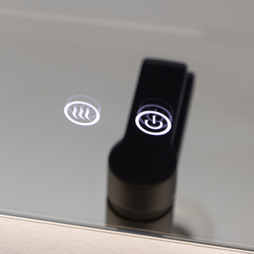 Brilagi - LED ogledalo za kupaonicu s grijanjem DIANA LED/17W/230V 60x60 cm IP44 CRI 90 s mogućnošću prigušivanja + CCT