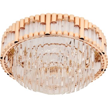 Brilagi - prigušivo LED stropno svjetlo CROWN LED/41W/230V 3000-6000K promjer 48 cm zlatna + daljinski upravljač