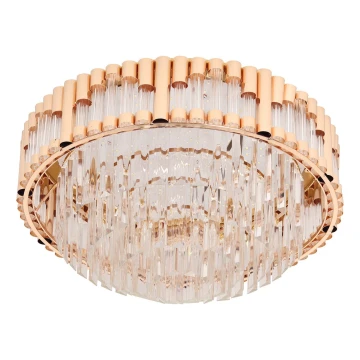 Brilagi - prigušivo LED stropno svjetlo CROWN LED/41W/230V 3000-6000K promjer 48 cm zlatna + daljinski upravljač