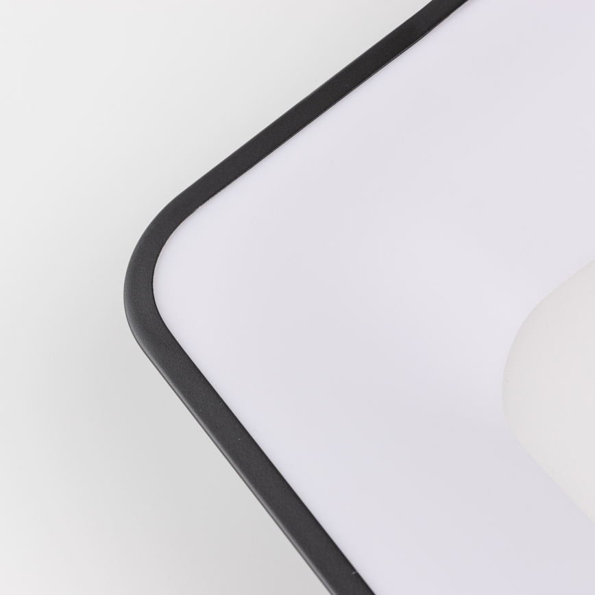 Brilagi - LED stropna svjetiljka s prigušivanjem FALCON II LED/80W/230V 3000-6500K 40x40 cm crna + daljinski upravljač