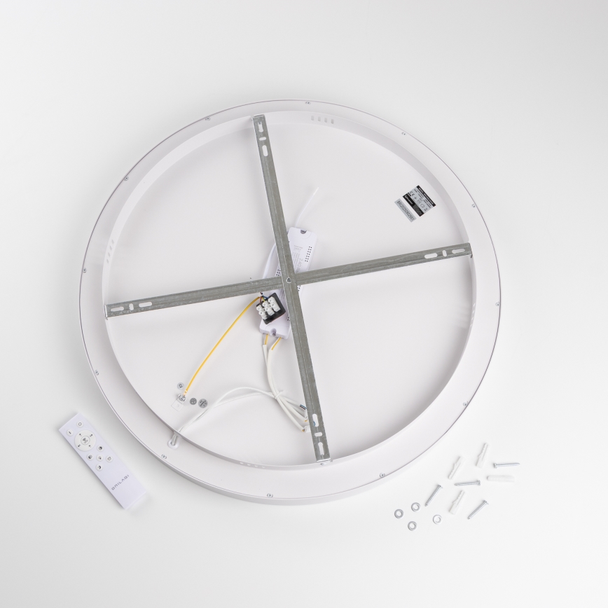 Brilagi - LED prigušivo stropno svjetlo FALCON II LED/99W/230V 3000-6500K promjer 60 cm bijela + daljinski upravljač