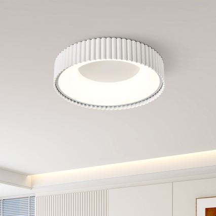 Brilagi - LED stropno svjetlo s prigušivanjem FALCON MODERN LED/30W/230V 3000-6000K 40 cm bijela + daljinski upravljač