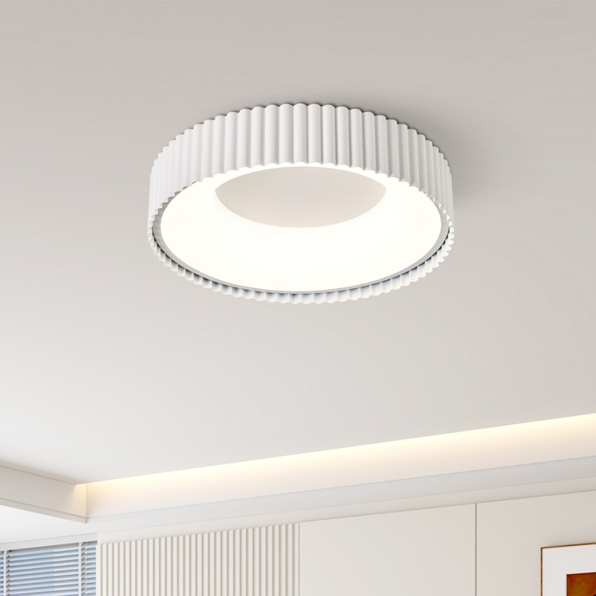 Brilagi - LED stropno svjetlo s prigušivanjem FALCON MODERN LED/30W/230V 3000-6000K 40 cm bijela + daljinski upravljač