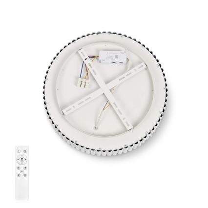 Brilagi - LED stropno svjetlo s prigušivanjem FALCON MODERN LED/30W/230V 3000-6000K 40 cm bijela + daljinski upravljač