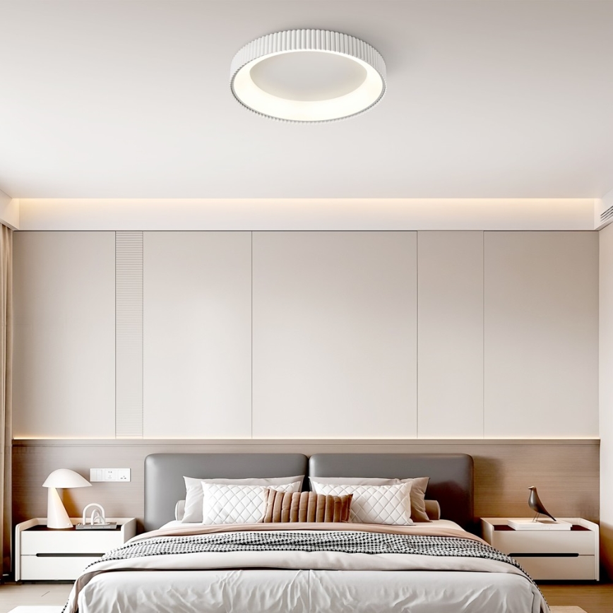 Brilagi - LED prigušivo stropno svjetlo FALCON MODERN LED/54W/230V 3000-6000K 60 cm bijelo + daljinski upravljač