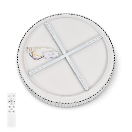 Brilagi - LED prigušivo stropno svjetlo FALCON MODERN LED/54W/230V 3000-6000K 60 cm bijelo + daljinski upravljač