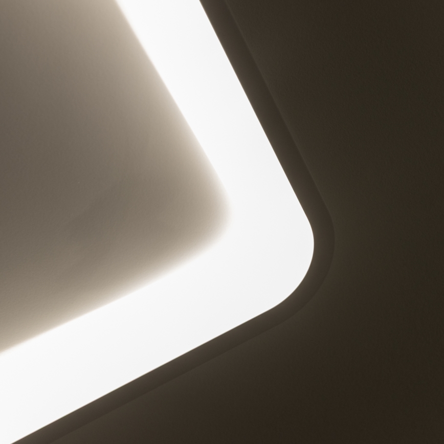 Brilagi - LED stropna svjetiljka FALCON SLIM s mogućnošću prigušivanja LED/50W/230V 3000-6500K 50x50 cm bijela + daljinski upravljač