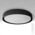 Brilagi - prigušivo LED stropno svjetlo LUCIA LED/48W/230V 3000-6500K promjer 41 cm crno + daljinski upravljač