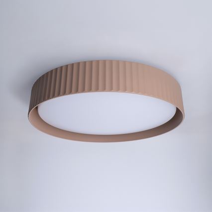 Brilagi - LED prigušivo stropno svjetlo LUCIA LED/48W/230V 3000-6500K Ø 41 cm smeđa + daljinski upravljač