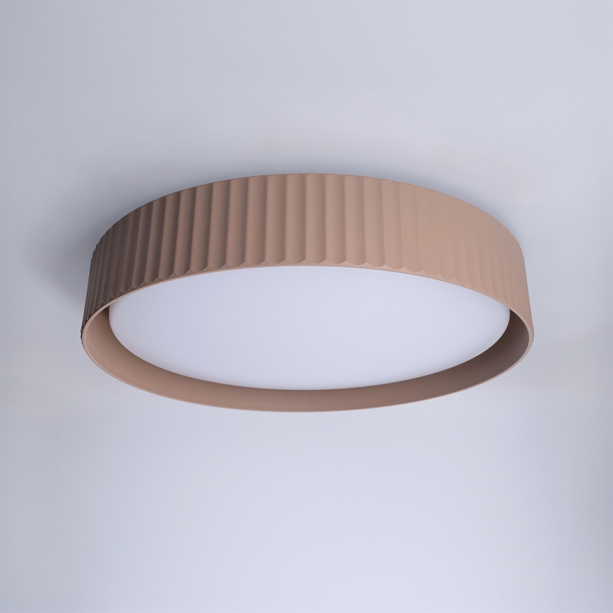 Brilagi - LED prigušivo stropno svjetlo LUCIA LED/48W/230V 3000-6500K Ø 41 cm smeđa + daljinski upravljač