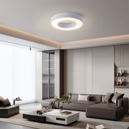 Brilagi - LED Prigušivo stropno svjetlo LUMIX LED/48W/230V 3000-6000K bijela promjer 50 cm + daljinski upravljač