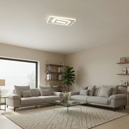 BRILAGI - LED prigušivo stropno svjetlo MODERN LED/51W/230V 3000-6000K 20x40 cm + daljinski upravljač