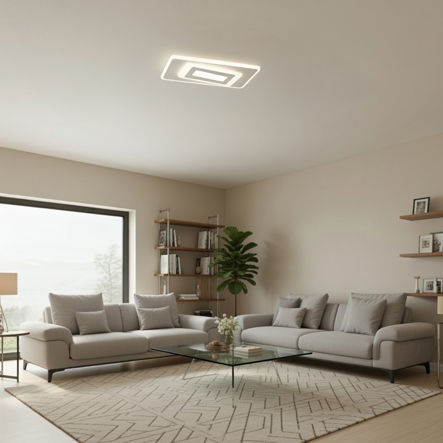 BRILAGI - LED prigušivo stropno svjetlo MODERN LED/51W/230V 3000-6000K 20x40 cm + daljinski upravljač