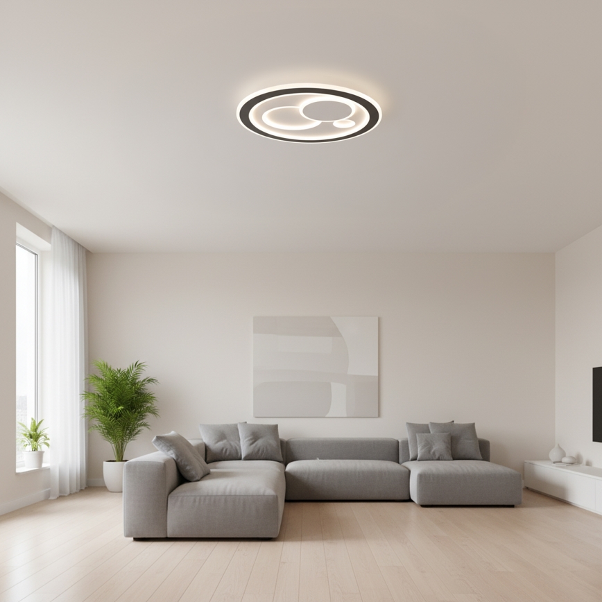 Brilagi - LED prigušivo stropno svjetlo MODERN LED/89W/230V 3000-6000K prom. 47 cm + daljinski upravljač