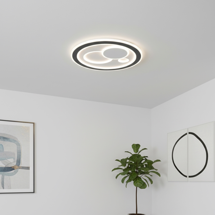 Brilagi - LED prigušivo stropno svjetlo MODERN LED/89W/230V 3000-6000K prom. 47 cm + daljinski upravljač