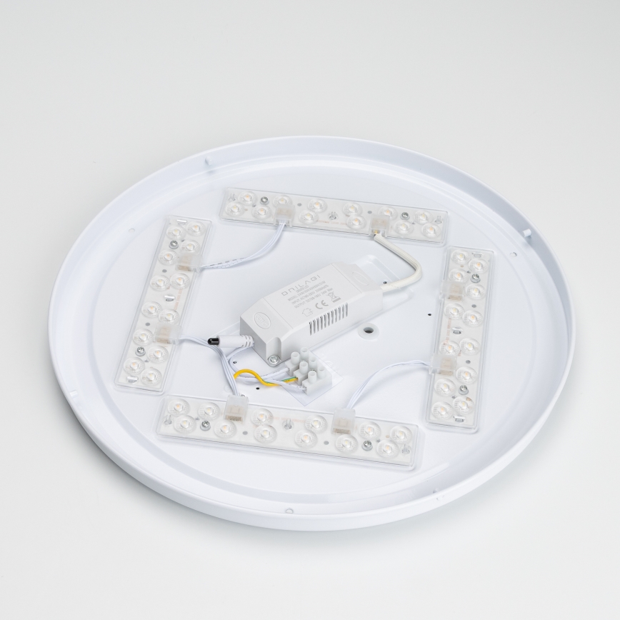 Brilagi - LED prigušivo stropno svjetlo PINE LED/24W/230V drveni Ø 42 cm 3000-6500K + daljinski upravljač