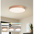 Brilagi - prigušivo LED stropno svjetlo POOL LED/60W/230V 3000-6000K promjer 60 cm brončano + daljinski upravljač