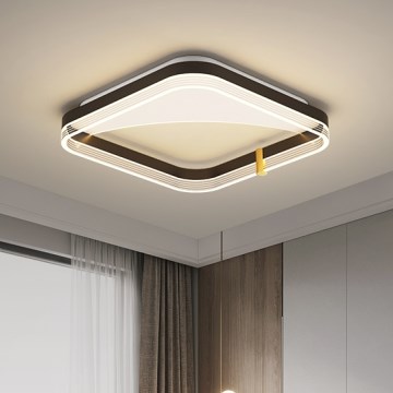 Brilagi - prigušivo LED stropno svjetlo SIRELI LED/56W/230V 3000-6000K 40x40 cm + daljinski upravljač