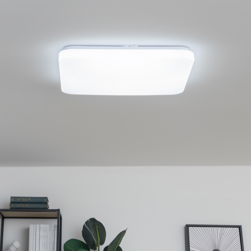 Brilagi - Prigušivo LED stropno svjetlo SMART LED/28W/230V 43x43 cm 2700-6500K Wi-Fi Tuya + daljinski upravljač