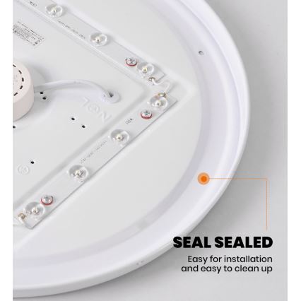 Brilagi - LED prigušivo stropno svjetlo SMART STARS LED/36W/230V promjer 48 cm 3000-6000K Wi-Fi Tuya Beacon + daljinski upravljač