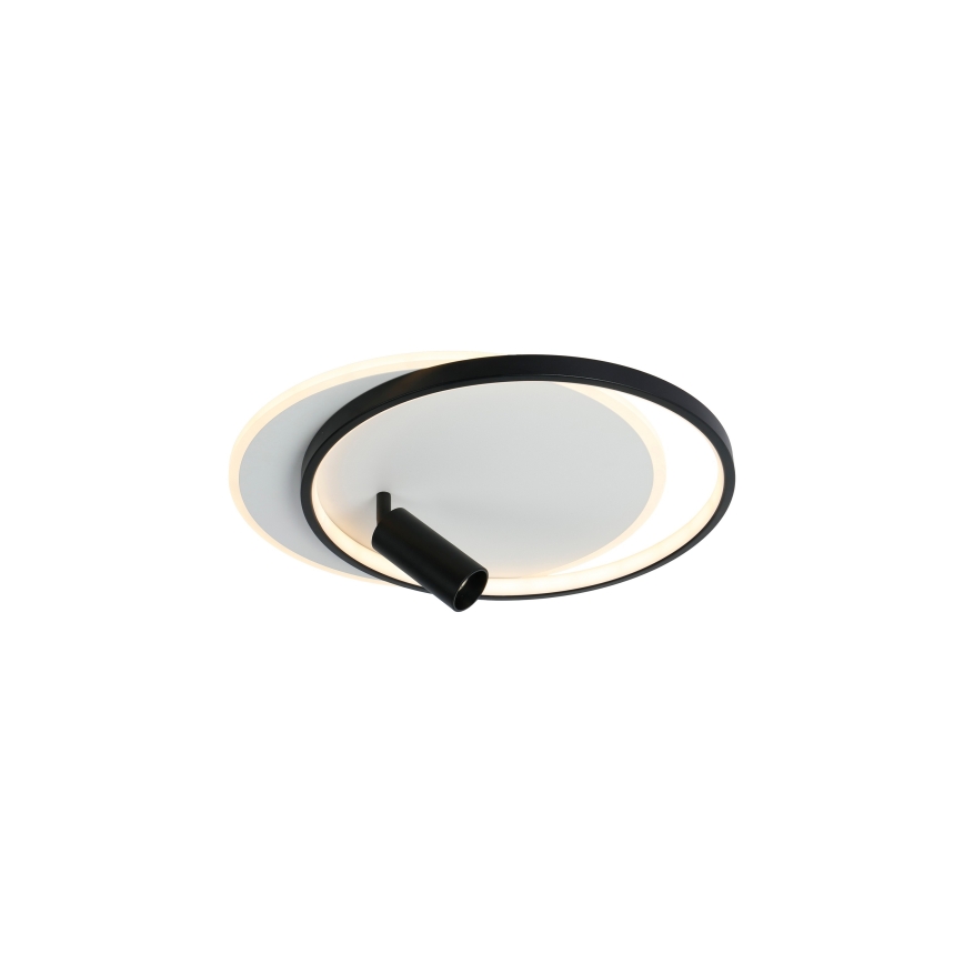 Brilagi - LED stropna svjetiljka s mogućnošću prigušivanja UNITY LED/48W/230V + 1xGU10/3W 3000-6000K 39x45 cm bijela/crna + daljinski upravljač