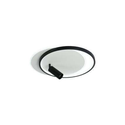 Brilagi - LED stropna svjetiljka s mogućnošću prigušivanja UNITY LED/48W/230V + 1xGU10/3W 3000-6000K 39x45 cm bijela/crna + daljinski upravljač