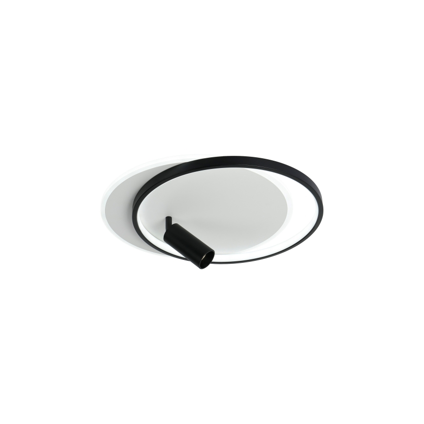 Brilagi - LED stropna svjetiljka s mogućnošću prigušivanja UNITY LED/48W/230V + 1xGU10/3W 3000-6000K 39x45 cm bijela/crna + daljinski upravljač