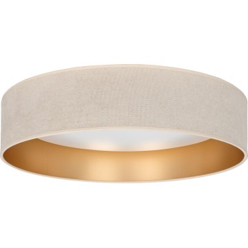 Brilagi - Prigušivo LED stropno svjetlo VELVET SMARTIX STARS LED/24W/230V 3000-6000K Ø 45 cm krem/zlatna Wi-Fi Tuya Beacon + daljinski upravljač