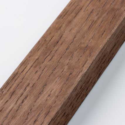 Brilagi - LED prigušiva stropna svjetiljka SLIMFRAME WOOD LED/58W/230V 64x64 cm 3000-6000K tamno smeđa + daljinski upravljač