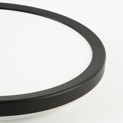 Brilagi - LED prigušivo stropno svjetlo ULTRA SLIM LED/24W/230V 2700-6500K, promjera 42 cm, crno + daljinski upravljač