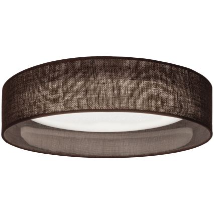Brilagi - LED prigušiva stropna svjetiljka VELVET SMARTIX STARS LED/24W/230V 3000-6000K promjer 45 cm smeđa Wi-Fi Tuya Beacon + daljinski upravljač