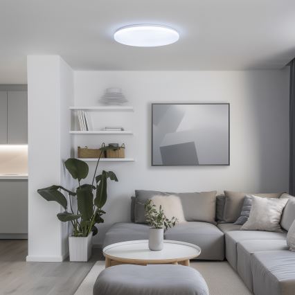 Brilagi - SMART LED prigušivo stropno svjetlo, 36W, 230V, Ø 48 cm, 2700–6500K, Tuya Wi‑Fi + daljinski upravljač