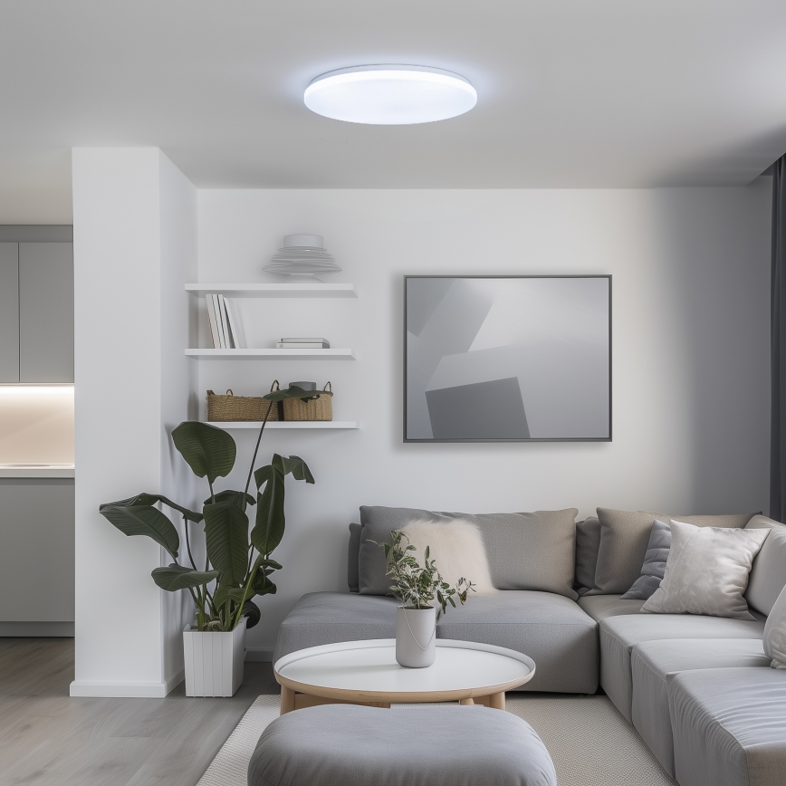 Brilagi - SMART LED prigušivo stropno svjetlo, 36W, 230V, Ø 48 cm, 2700–6500K, Tuya Wi‑Fi + daljinski upravljač